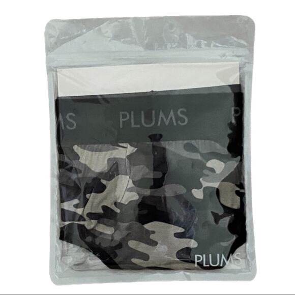 Plums Camouflage Hipster Underwear Briefs Size Medium - Picture 3 of 4